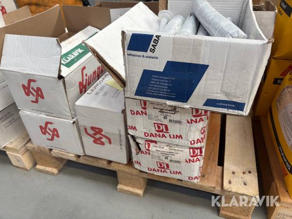 Fugemasse Ljungdahl, Danalim, Sabaprotect 105 styk