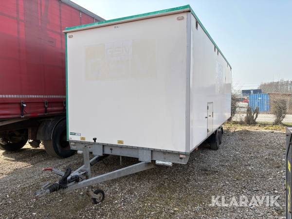 Beboelsesvogn Scanvogn 2000kg