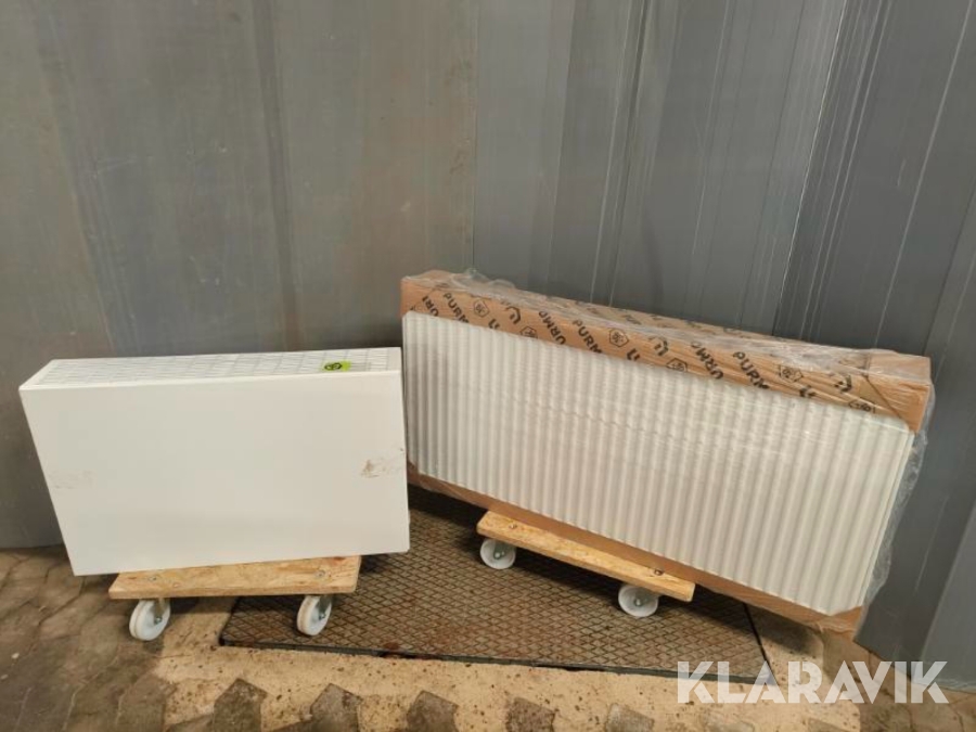 Radiator Purmo Og Hudevad 3 dobbelt 2 styk