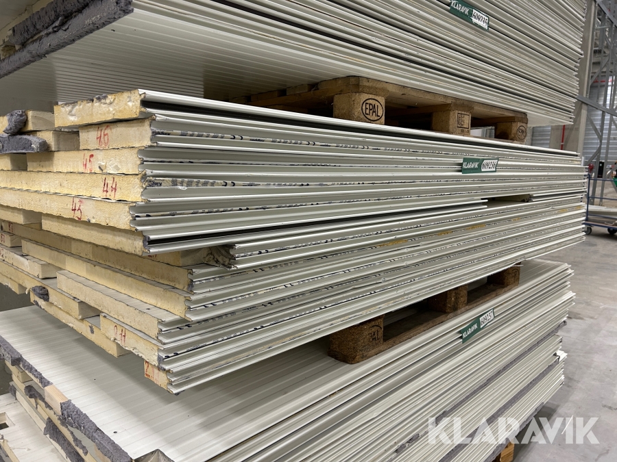 Sandwich paneler, Greve, Klaravik auktioner