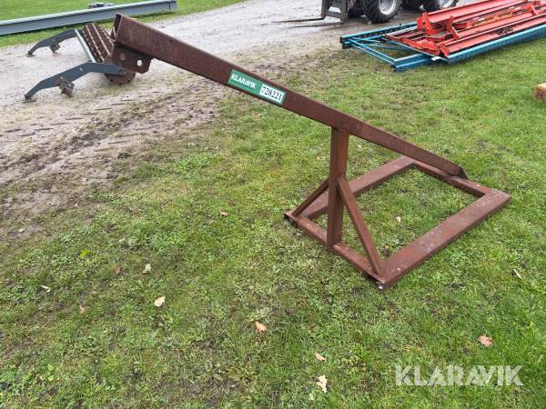 Løfteåg med pallelommer