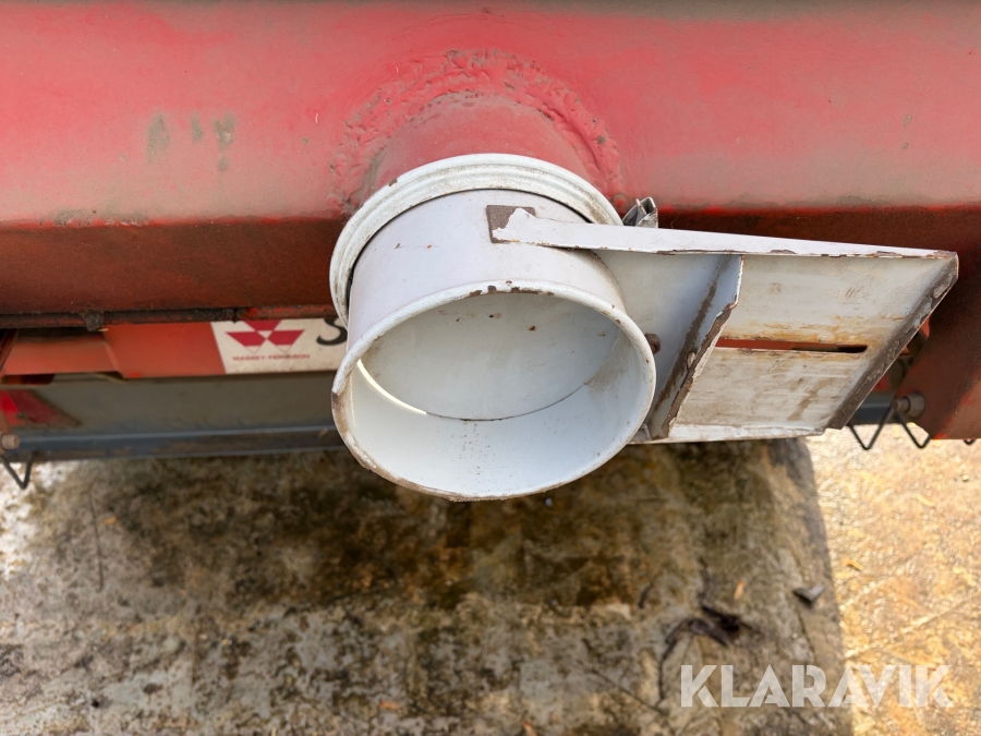 Tip vogn Kimadan LBC 120 BT med hydraulisk bagsmæk.