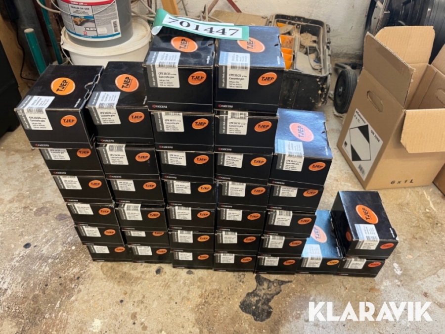 Betonsøm Tjep CPX 30/20-30/35 34 kasser