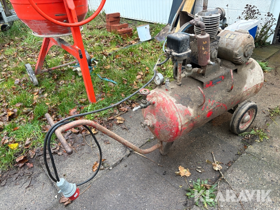 Kompressor Ladegaard & Co. 50 liter, Norddjurs, Klaravik auk