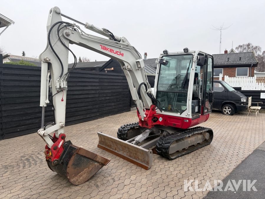 Gravemaskine Takeuchi TB240 4 ton
