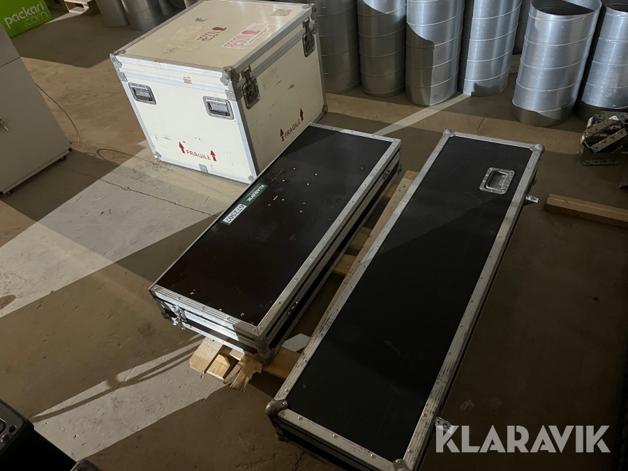 Flightcases 3 styk