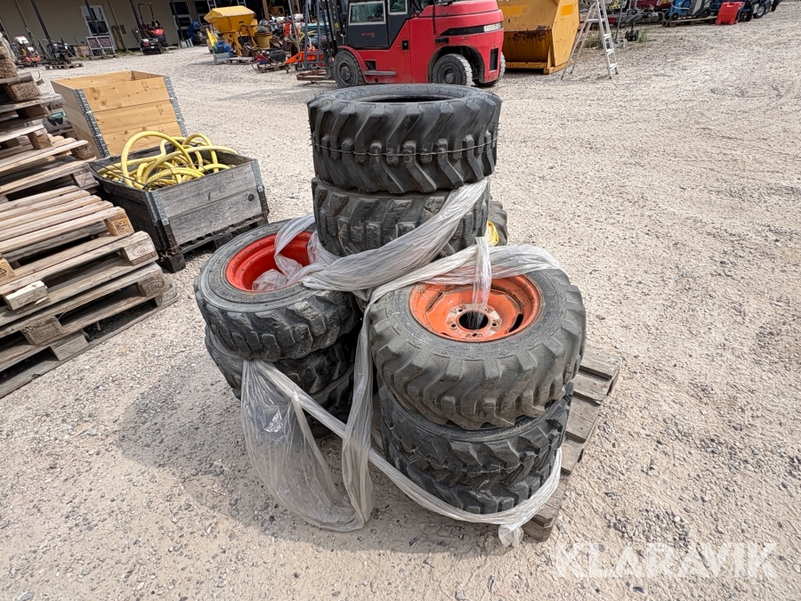 Hjul og dæk Goodyear 23x8.5-12 8 styk