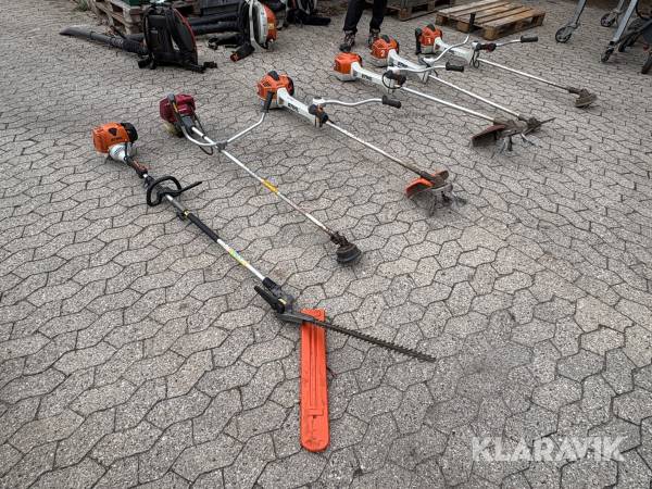 Buskryddere og stangklipper Stihl/Honda - 6 styk
