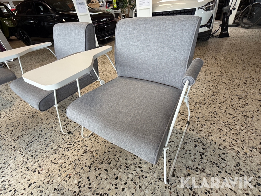 Loungestole med skriveplade Infiniti Design 5 styk