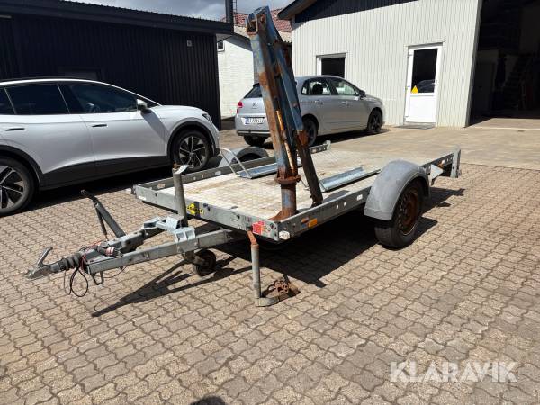 MaskinTrailer Humbauer KFT 1300 klargjort til motorcykler
