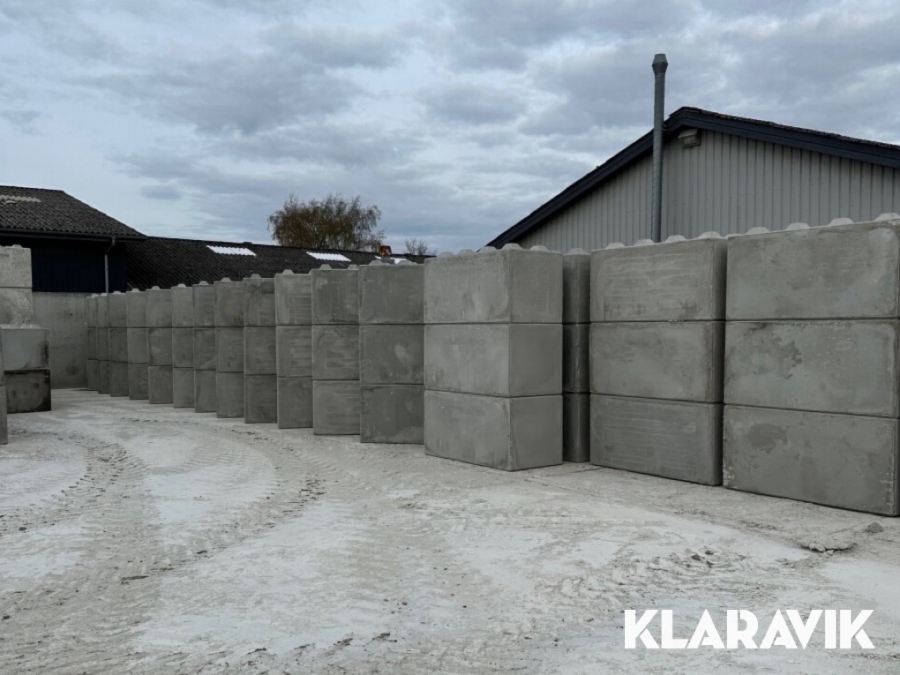 Betonklodser 30styk