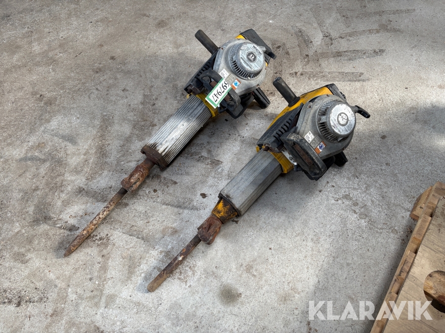 Nedbrydningshammer Wacker BH23 og BH24 2 styk.