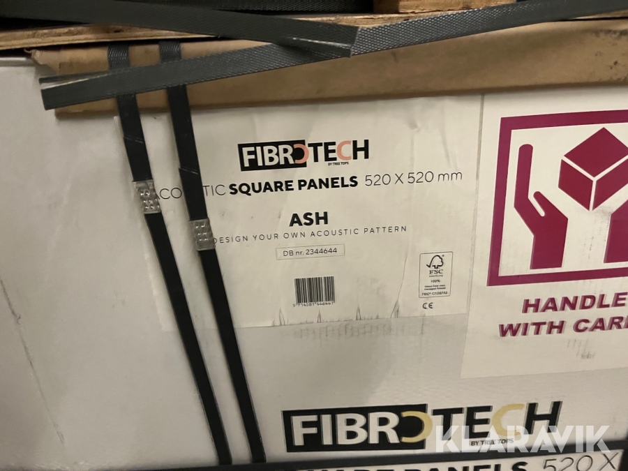 Akustikpaneler Fibrotech Ask 80 styk