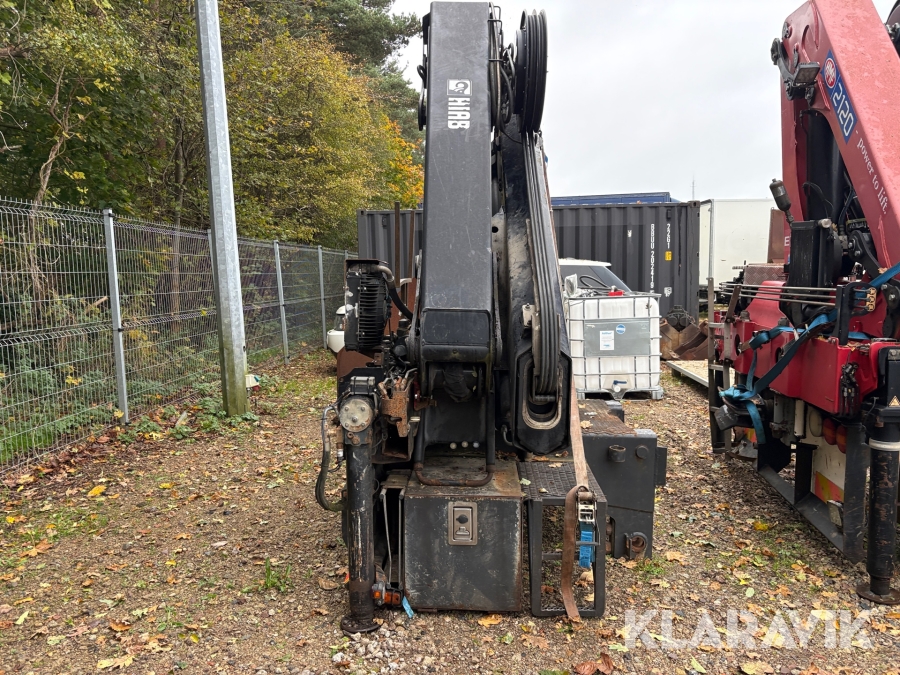 Lastbil kran Hiab 211 EP-4 HIPRO - 12m / 1 styk