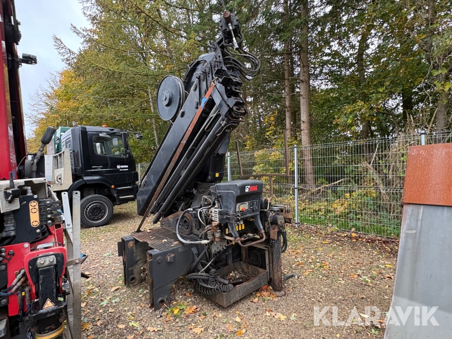 Lastbil kran Hiab 211 EP-4 HIPRO - 12m / 1 styk