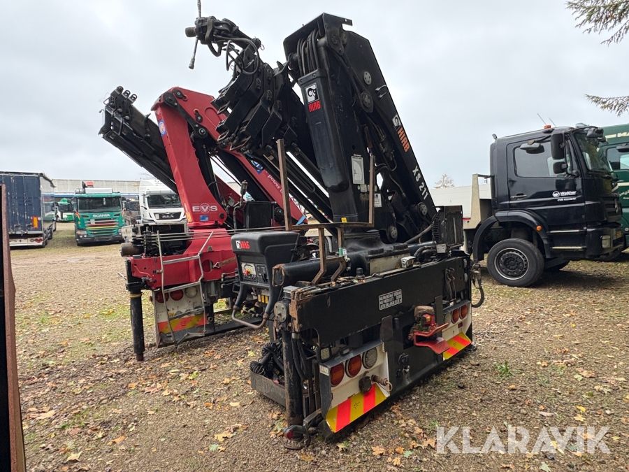 Lastbil kran Hiab 211 EP-4 HIPRO - 12m / 1 styk