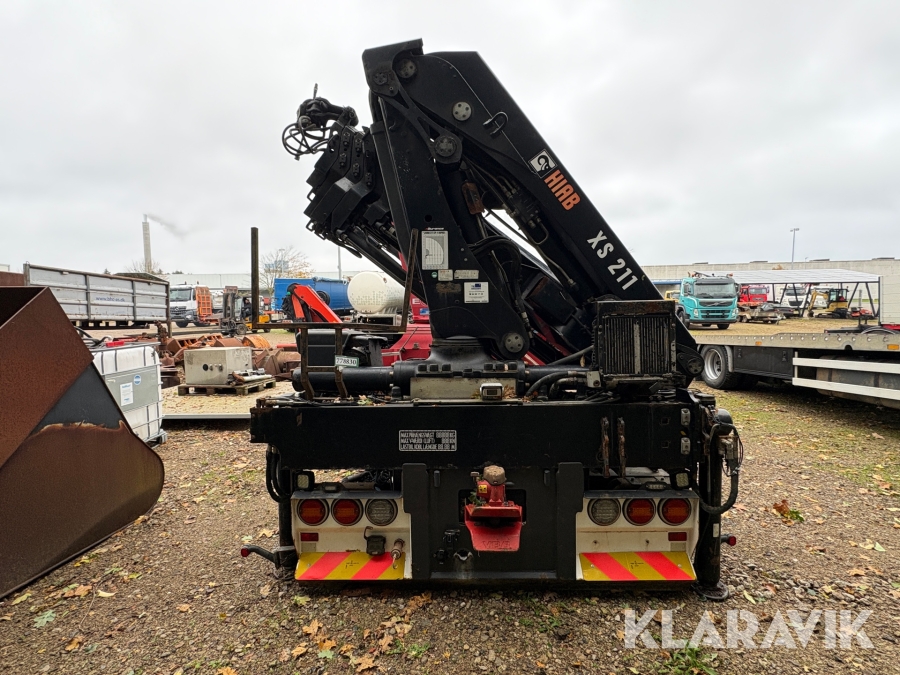 Lastbil kran Hiab 211 EP-4 HIPRO - 12m / 1 styk