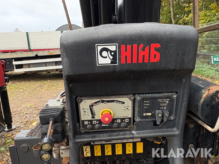 Lastbil kran Hiab 211 EP-4 HIPRO - 12m / 1 styk