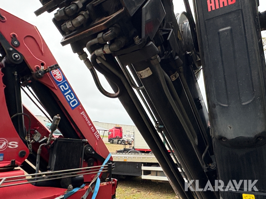 Lastbil kran Hiab 211 EP-4 HIPRO - 12m / 1 styk