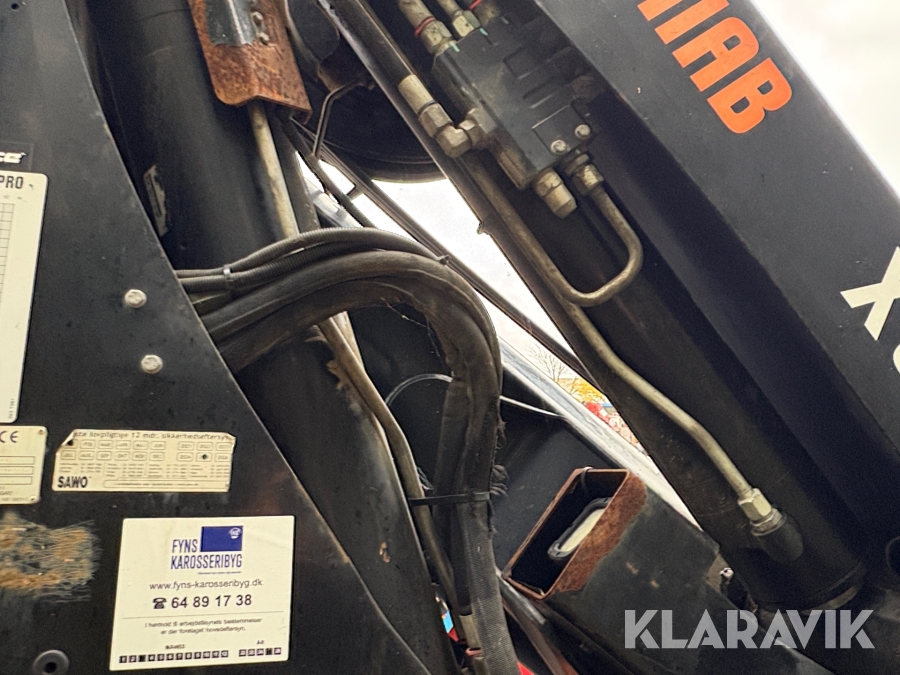 Lastbil kran Hiab 211 EP-4 HIPRO - 12m / 1 styk