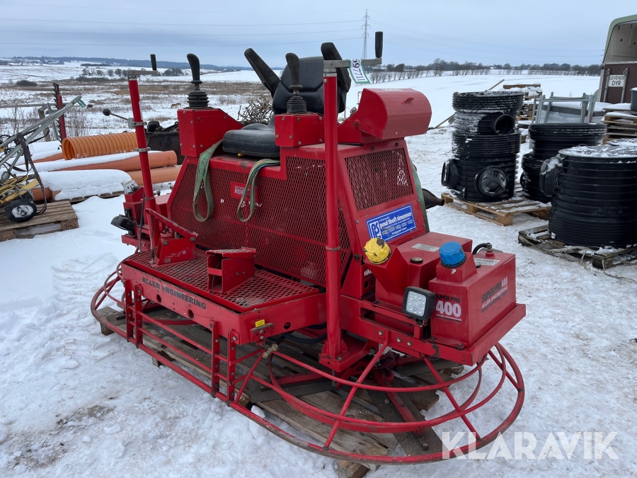 Glittemaskine Allen Engineering Razorback Rider Super Pro 400 Diesel