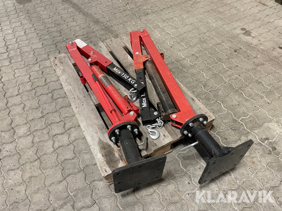 Værktedskraner 2 styk