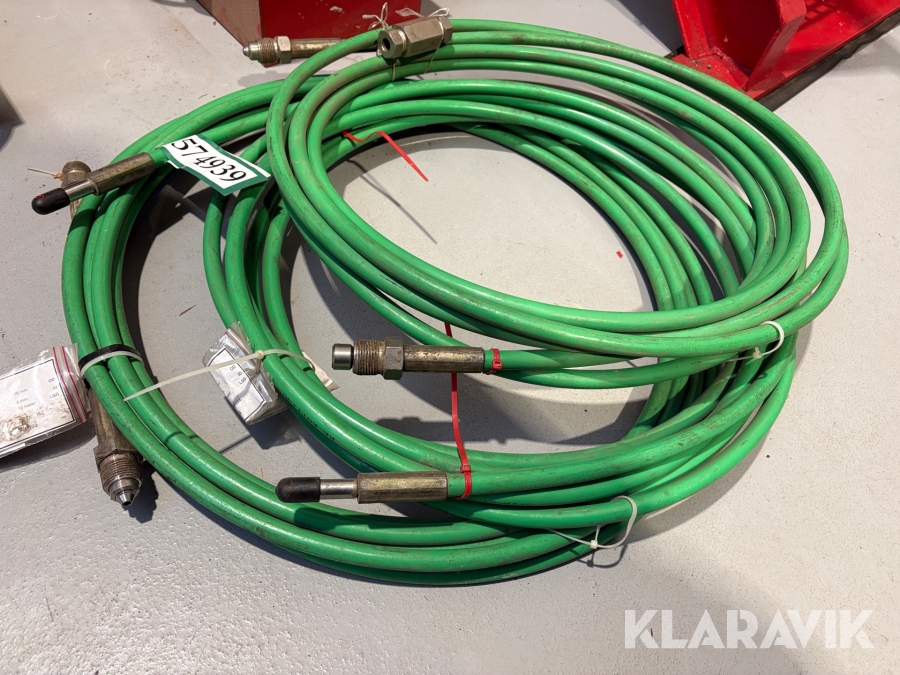 Højtryksslanger RK KUTTING 8/6 - 10 meter - 3 styks