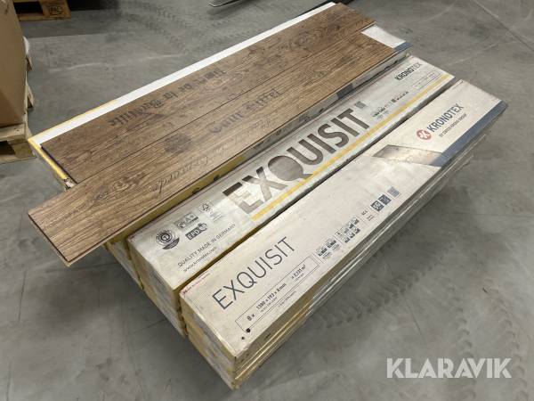 Laminatgulv Kronotex Exquisit 51m2