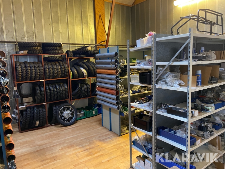 Lagerbeholdning fra webshop