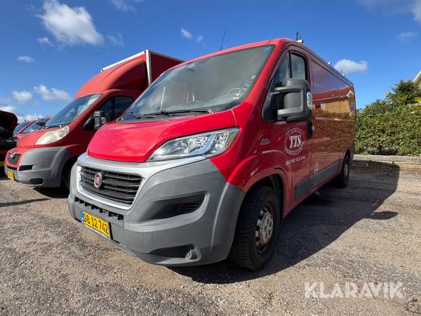 Varebil Fiat Ducato 2.3 MJT 130 Kassevogn