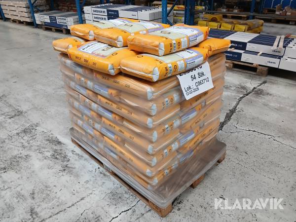 Pudsemørtel Skalflex KC 50/50/700 0–2 mm 63 poser