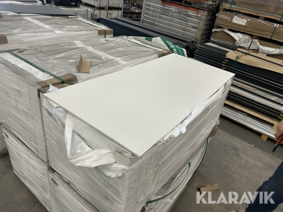 HPanel James Hardie Hvid 50 styk