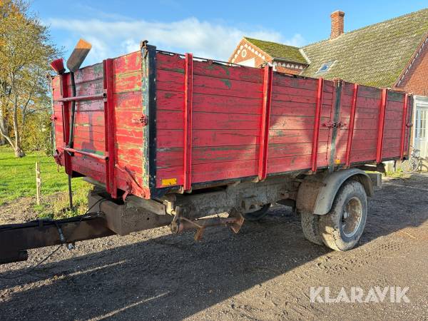 Tipvogn - Med 3-Vejs tip