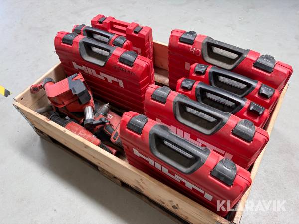 Lot - Assorteret håndværktøj Hilti - 1 palle