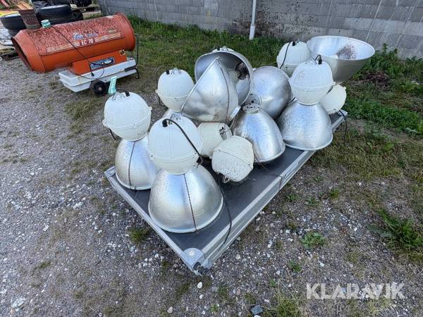 Lamper samt solfanger til vand Solahart Collector