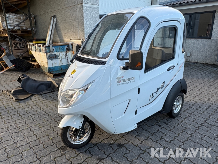 Kabinescooter-cykel Bekadi