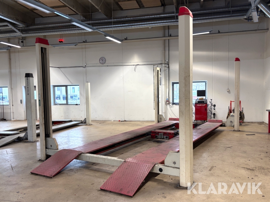 4-søjlet autolift Stertil Koni ST-4070-L/V