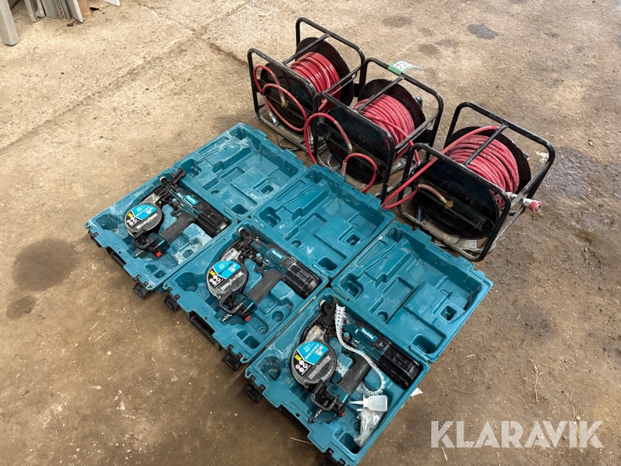 Højtryks gipsskruemaskiner Makita AR411HR med tromler - 3 styk