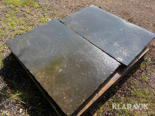 Naturstensfliser Skiferfliser, 2 Styk