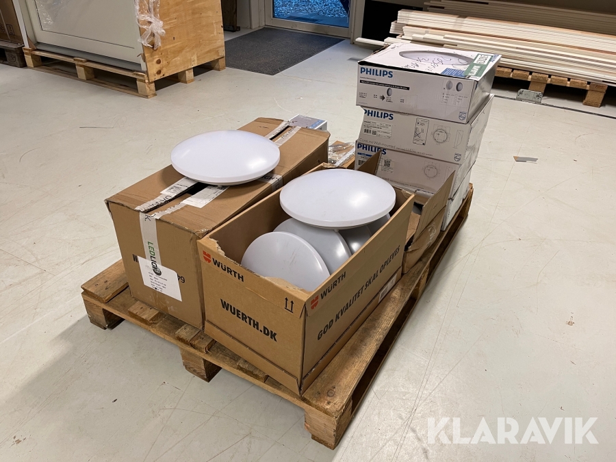 LED lamper 17 styk