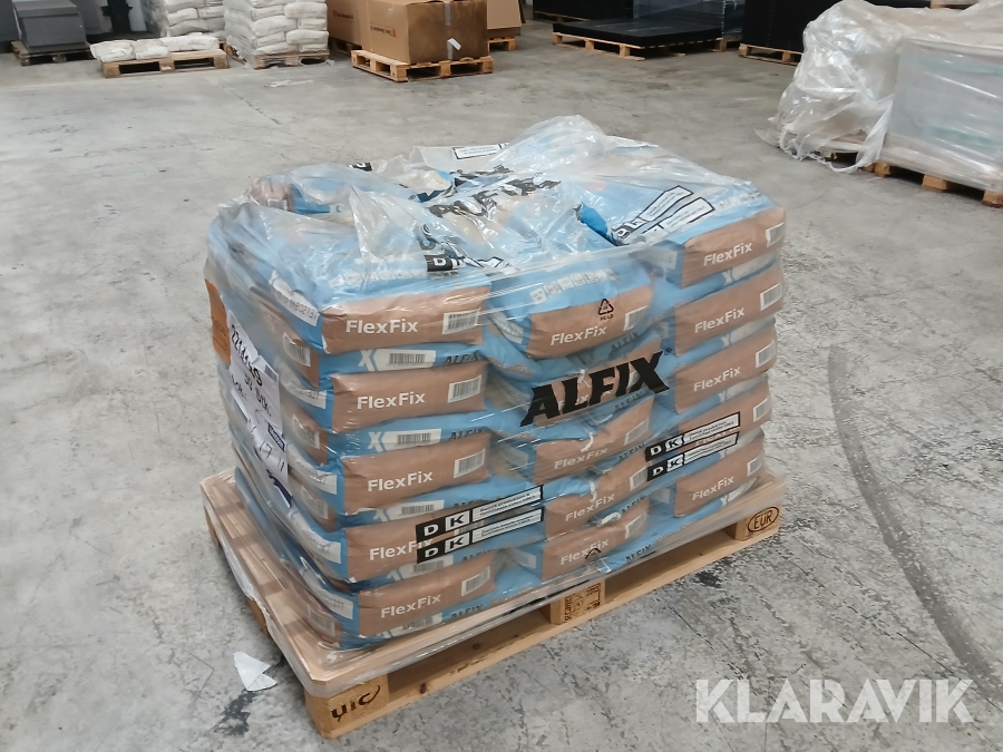 Flexi fliseklæb grå Alfix Gået på dato