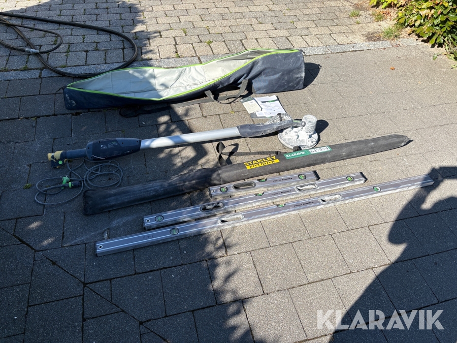 Langhalssliber og afretter Festool og Stanley LHS-E 225 EQ