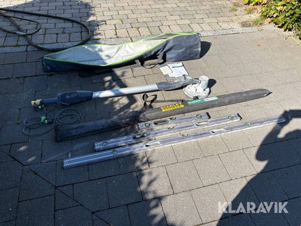 Langhalssliber og afretter Festool og Stanley LHS-E 225 EQ