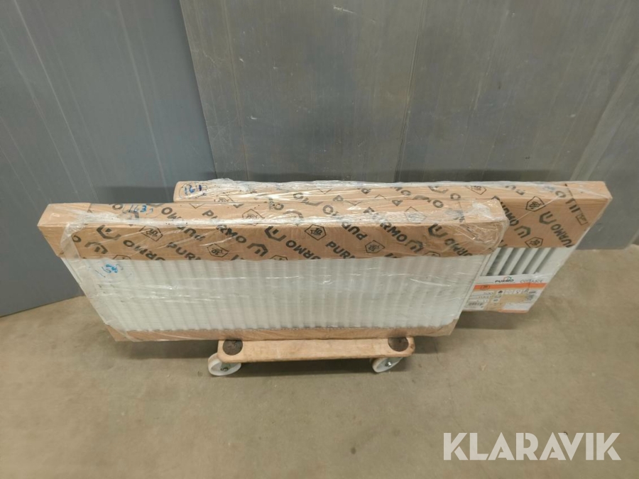 Radiator Purmo Enkelt og dobbelt 2 styk