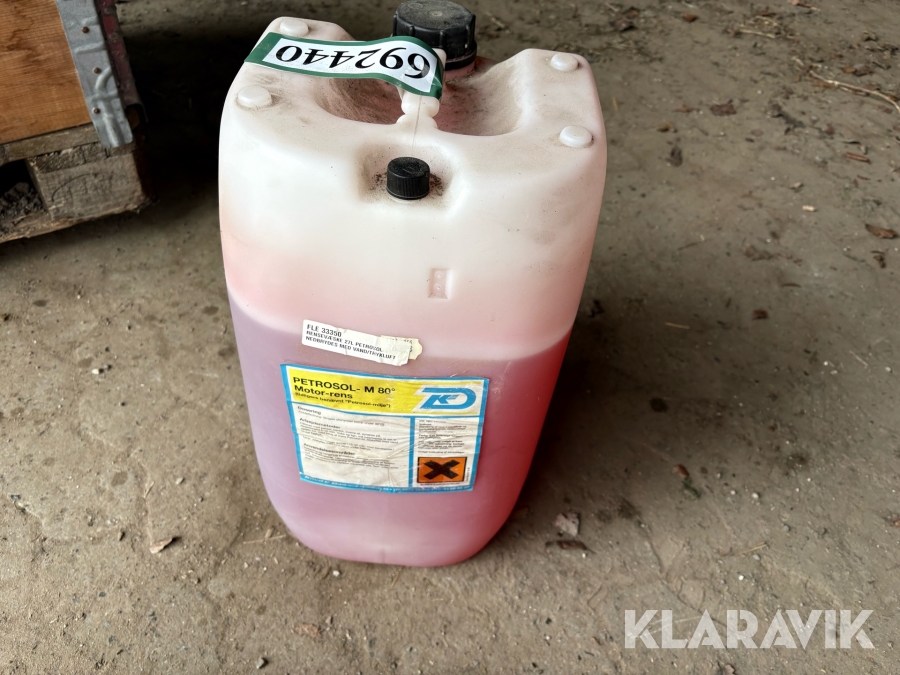 PetroSol M 80° motor-rens / rensevæske 27L