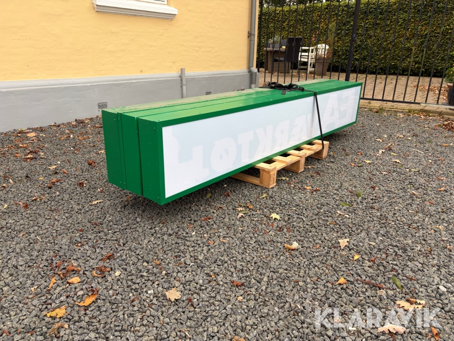 LED lysskilte - 3 styk