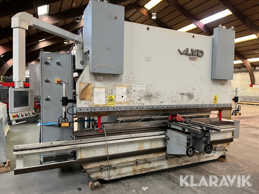 Cnc styret kantpresse LVD PPBE 200/40 pneumatisk løftehjælp