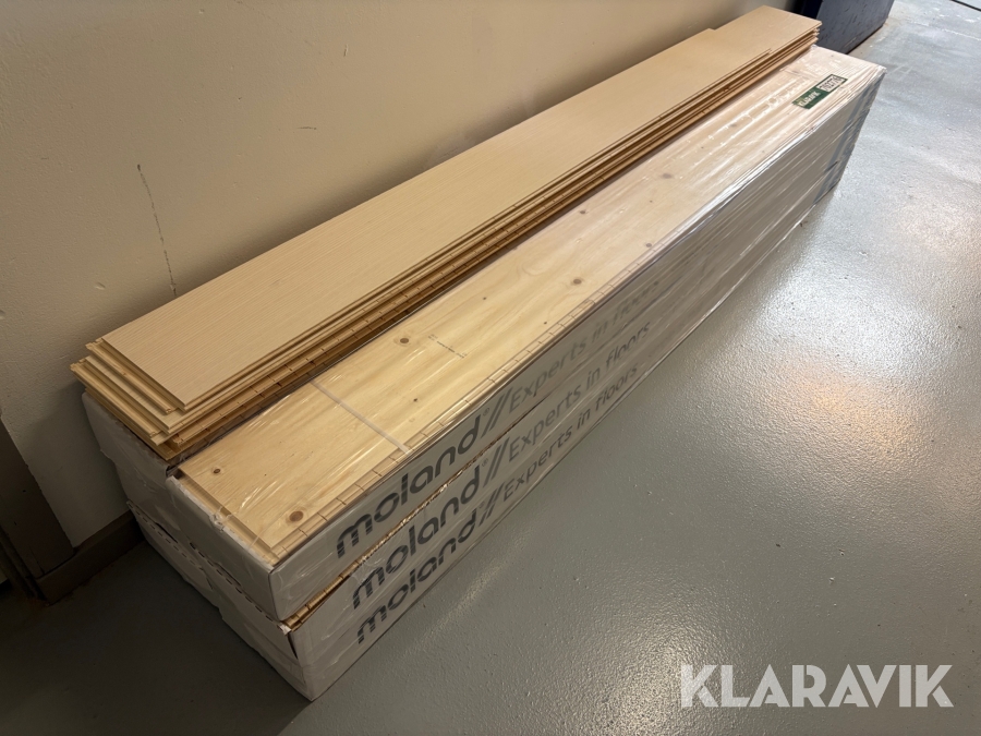 Trægulv MOLAND Molaloc+ wideplank