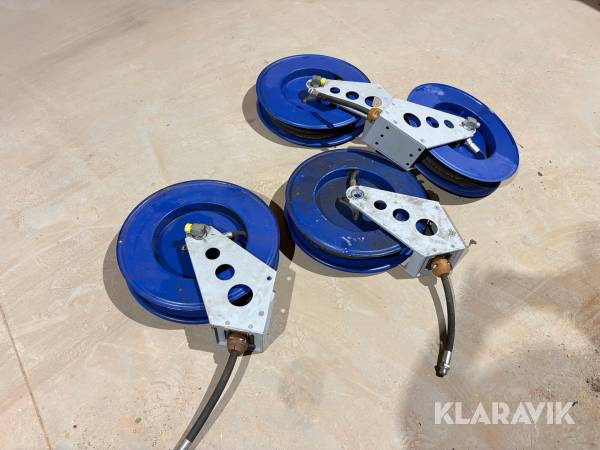 Slangeoprul til olie 140–600 bar, 4 Styk