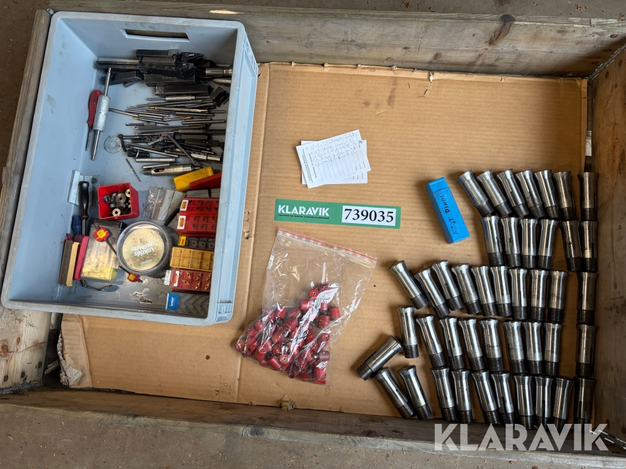 Lot - værktøj til drejebænk og CNC fræser